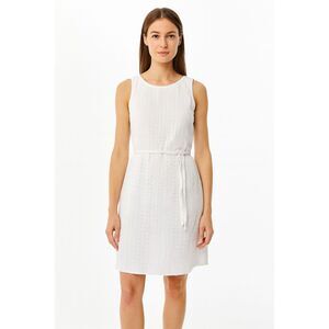 Banana Republic White Eyelet Dress 0 Coastal Cowgirl Cottagecore sleeveless